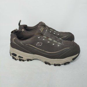 Skechers Womens Sport Brown Walking Sneaker Shoes